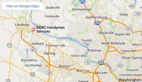 NDBC Handyman Leesburg Location Map